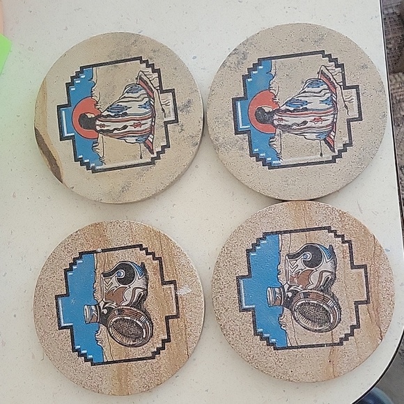 Thirsty Stone Coasters - Picture 1 of 2